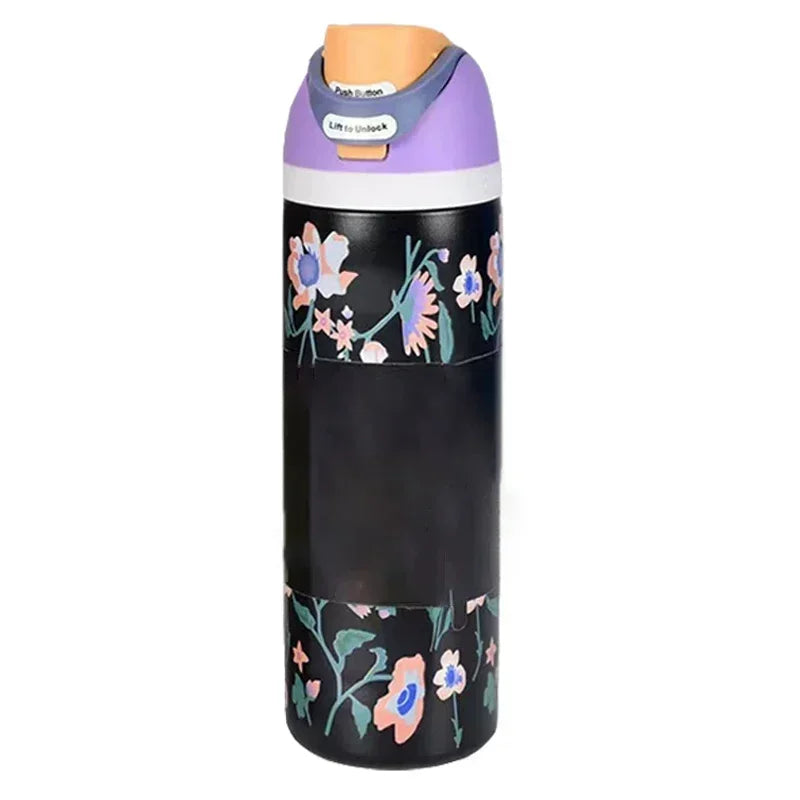 Owala BPA-Free insulated Straw Water Bottle - Pillow Fight