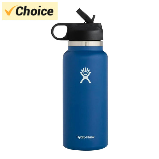 Hydro Flask Leakproof 32 Oz Straw Water Cup - Royal Blue