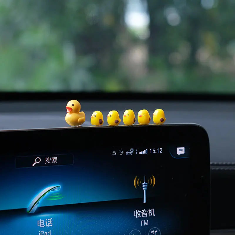 Cute Mini Duck Car Ornaments