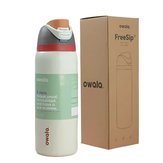 Owala Free Sip Water Bottle Rose