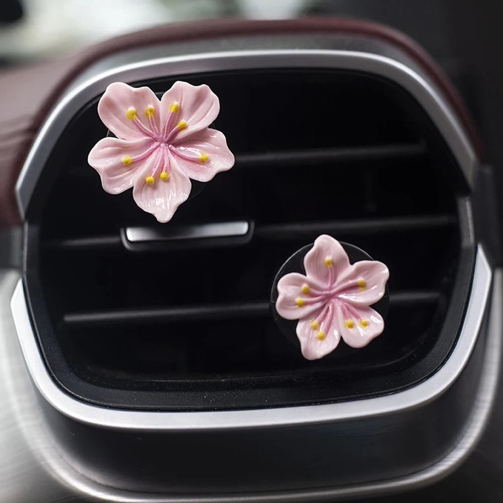 Peach Blossom Car Perfume Clip