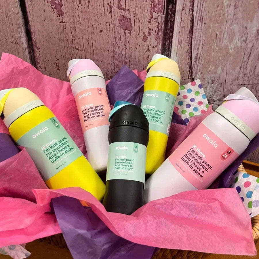 Owala FreeSip Smell The Rosé water bottle