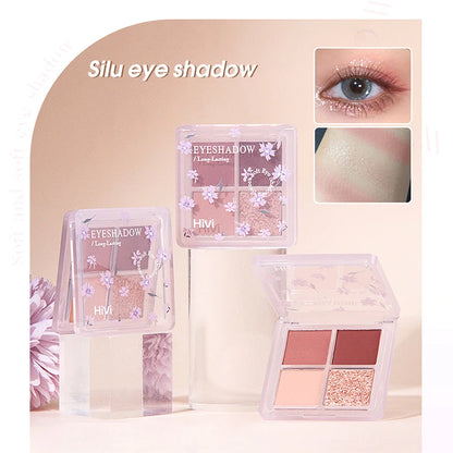 Hivi Flower makeup set Gift box Velvet lip glaze lipstick 8-piece holiday gift for girlfriend's wife