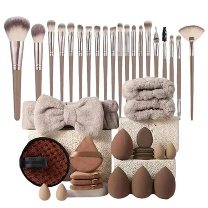 Makeup Brush Kit Makeup Sponge Set Big Set Includes Soft Brushes Beauty tools For Birthday Christmas New Year Gift Makeup Kit