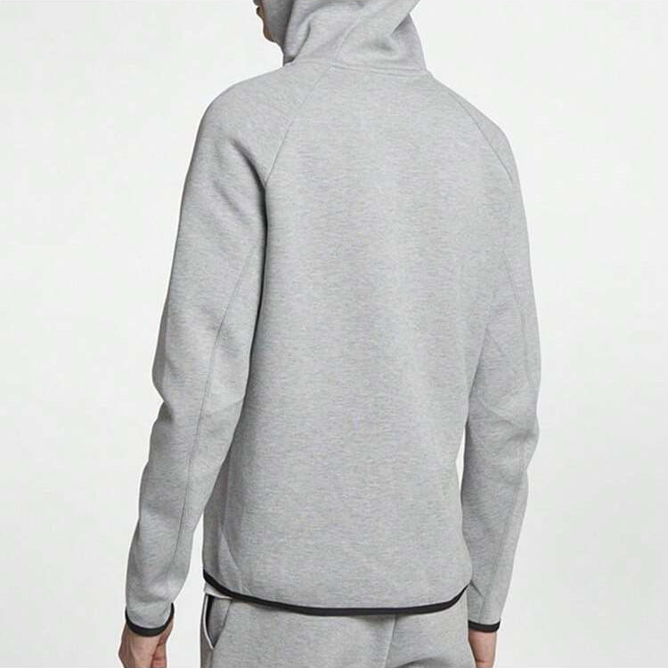 Tech Fleece Grey Zip Hoodie