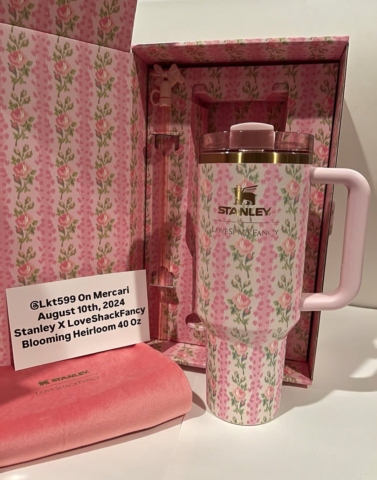 Stanley Quencher 40oz Travel Tumbler